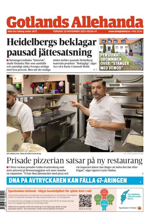 Gotlands Allehanda 20.11.2025