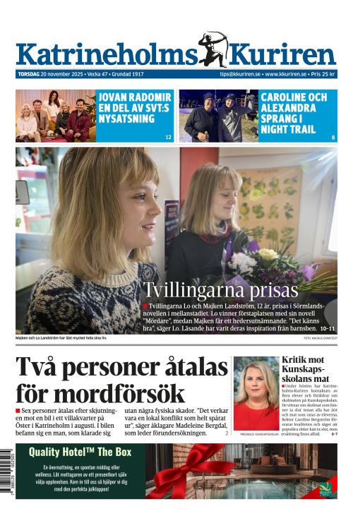 Katrineholms-Kuriren 20.11.2025