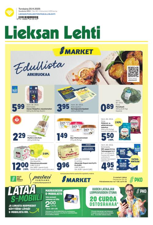 Lieksan Lehti 20.11.2025
