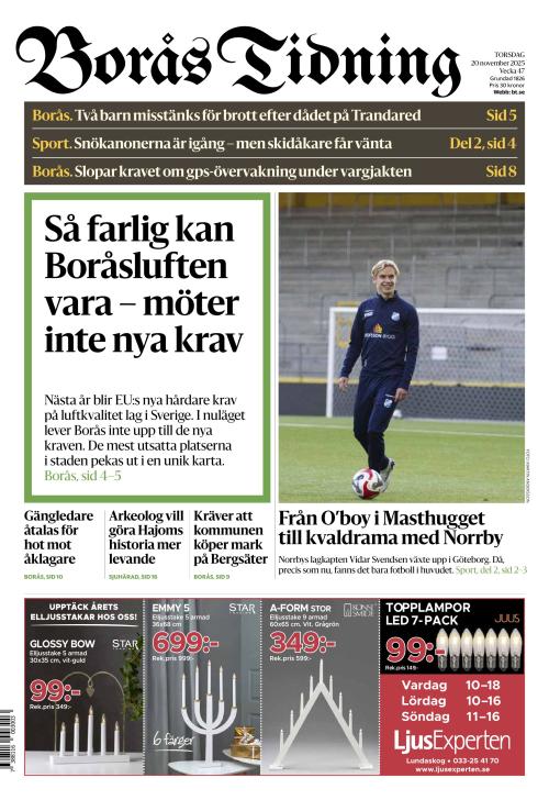 Borås Tidning 20.11.2025
