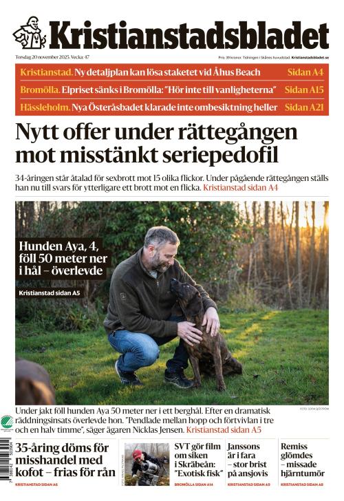 Kristianstadsbladet 20.11.2025