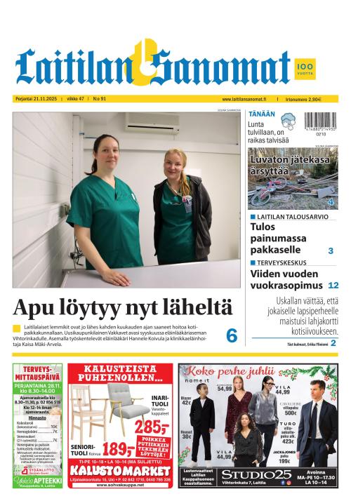 Laitilan Sanomat 21.11.2025