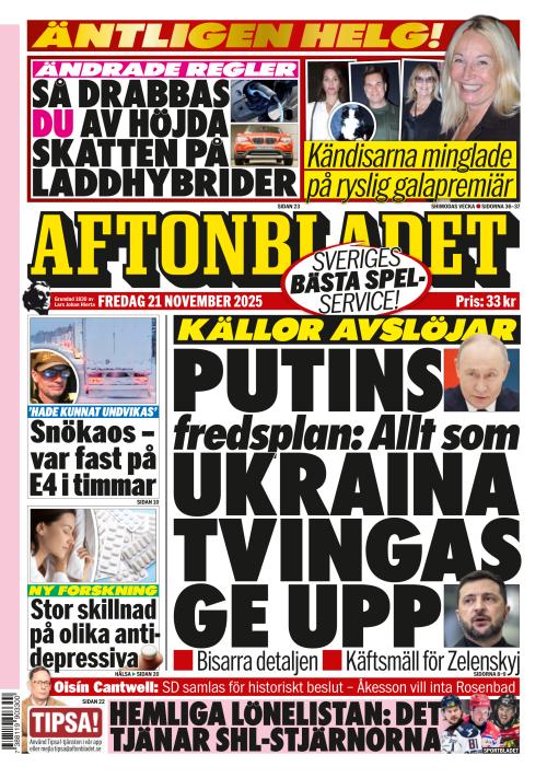 Aftonbladet 21.11.2025