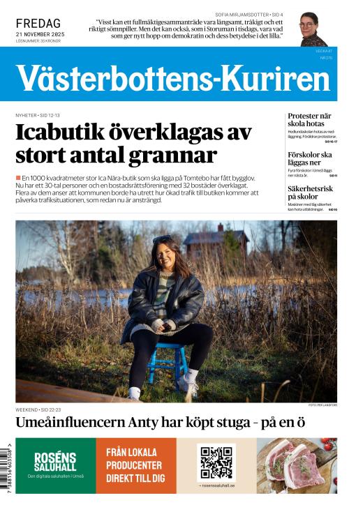Västerbottens-Kuriren (SE) 21.11.2025
