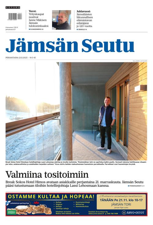 Jämsän Seutu ja Vekkari 21.11.2025