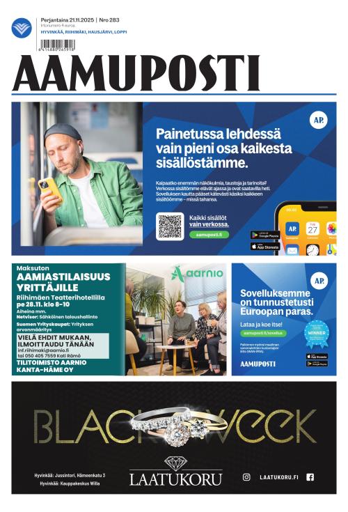 Aamuposti 21.11.2025