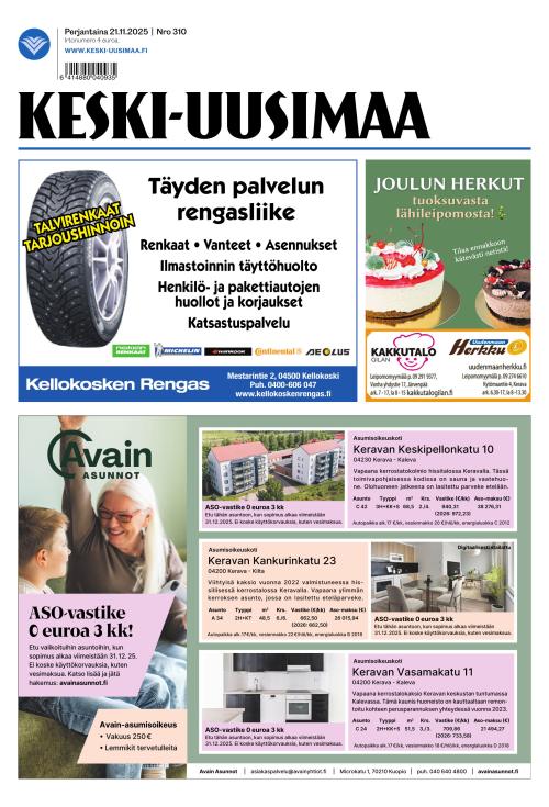 Keski-Uusimaa 21.11.2025