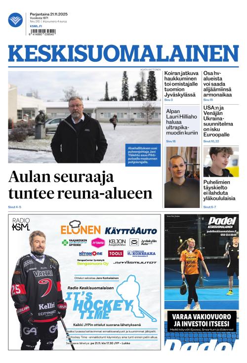 Keskisuomalainen 21.11.2025
