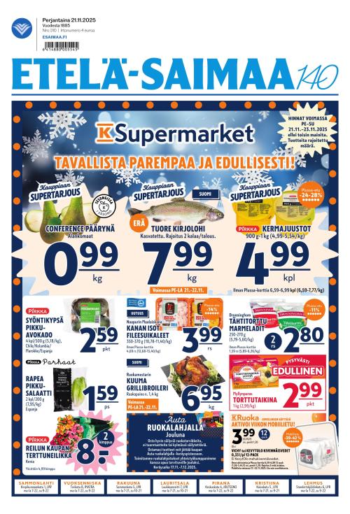 Etelä-Saimaa 21.11.2025