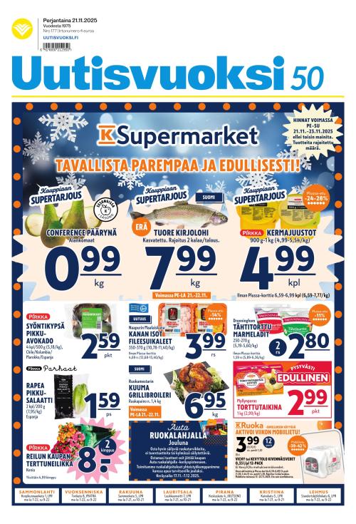 Uutisvuoksi 21.11.2025