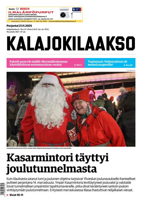 Kalajokilaakso ja Kalajaska 21.11.2025