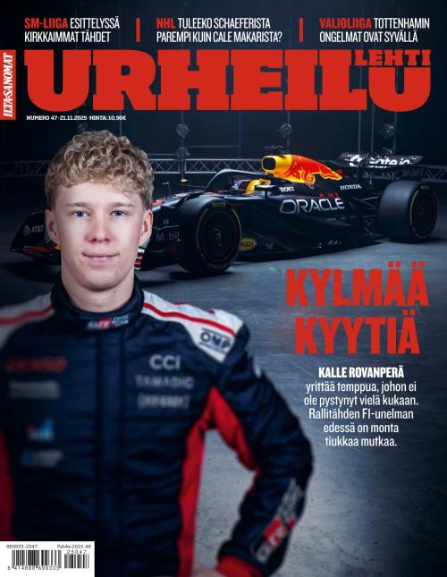 Urheilulehti 21.11.2025