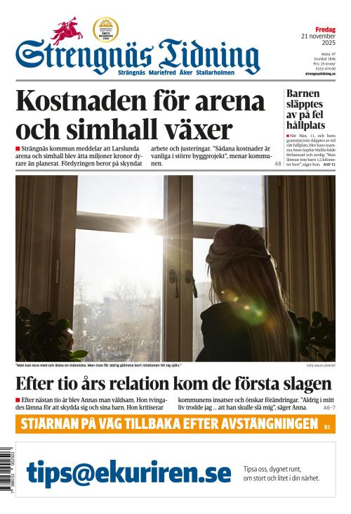 Strengnäs Tidning 21.11.2025