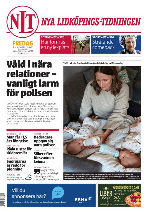 Nya Lidköpings-Tidningen 21.11.2025