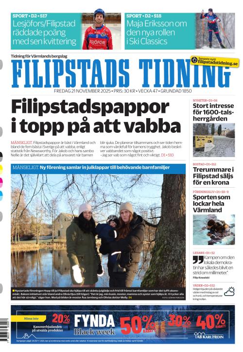 Filipstads Tidning 21.11.2025
