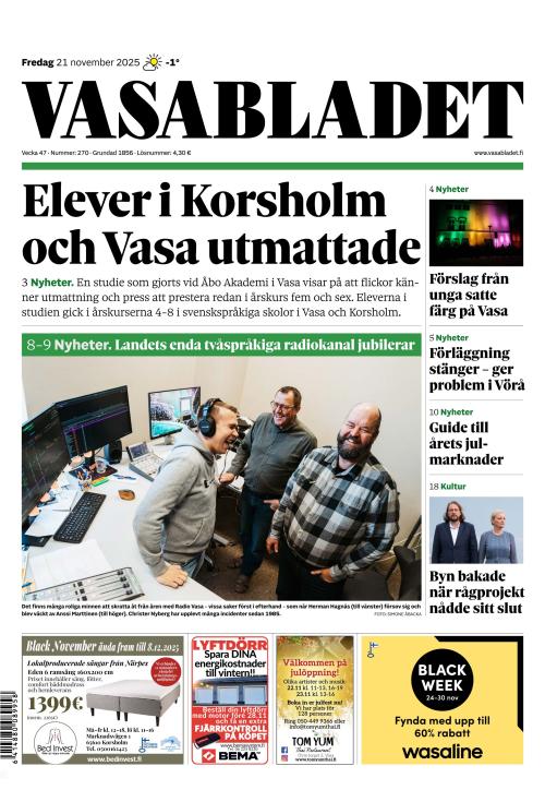 Vasabladet 21.11.2025