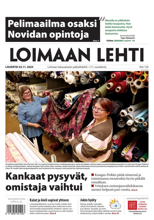 Loimaan Lehti 22.11.2025
