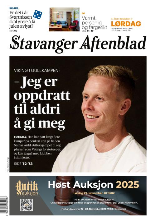 Stavanger Aftenblad (NO) 22.11.2025