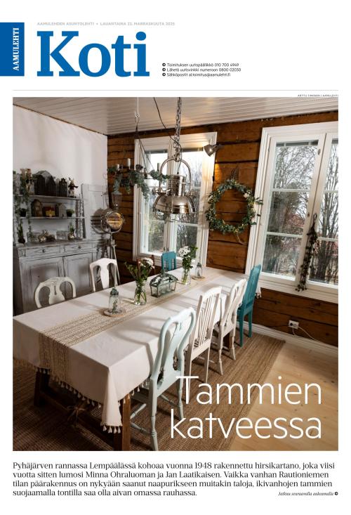 Aamulehti -liitteet 22.11.2025