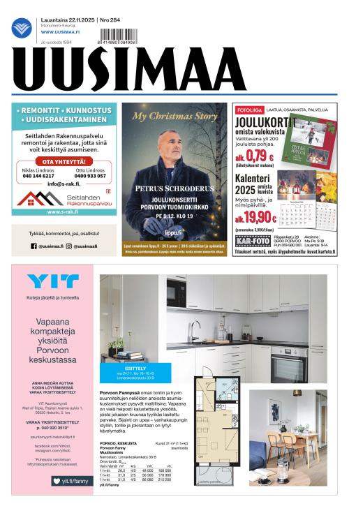 Uusimaa 22.11.2025
