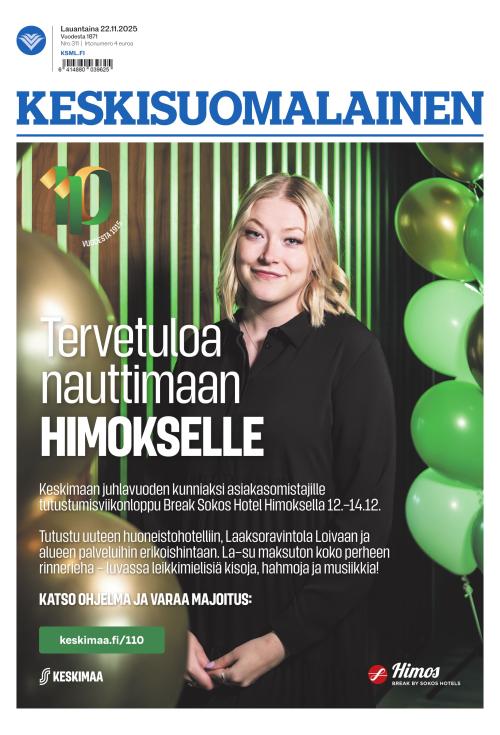 Keskisuomalainen 22.11.2025
