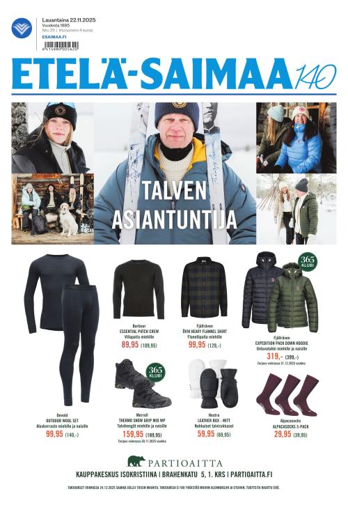 Etelä-Saimaa 22.11.2025