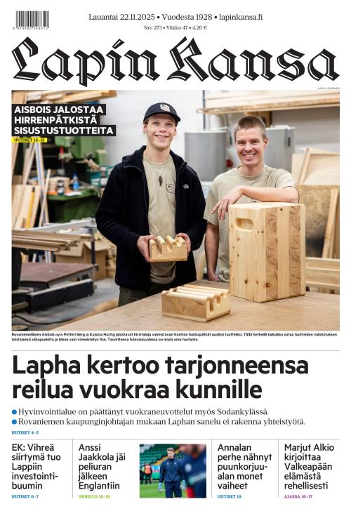 Lapin Kansa 22.11.2025