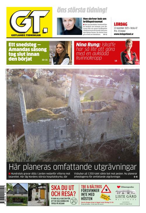 Gotlands Tidningar 22.11.2025