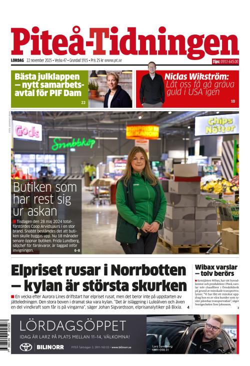 Piteå-Tidningen 22.11.2025