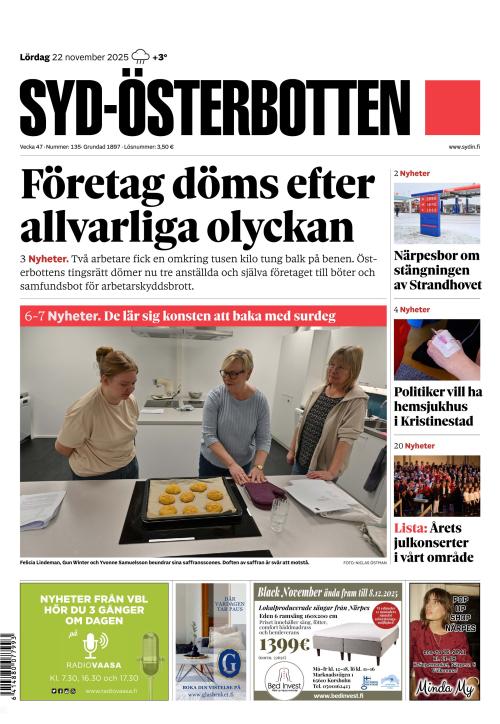 Syd-Österbotten 22.11.2025