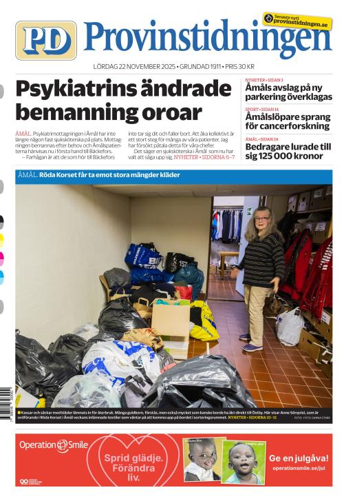Provinstidningen Dalsland 22.11.2025