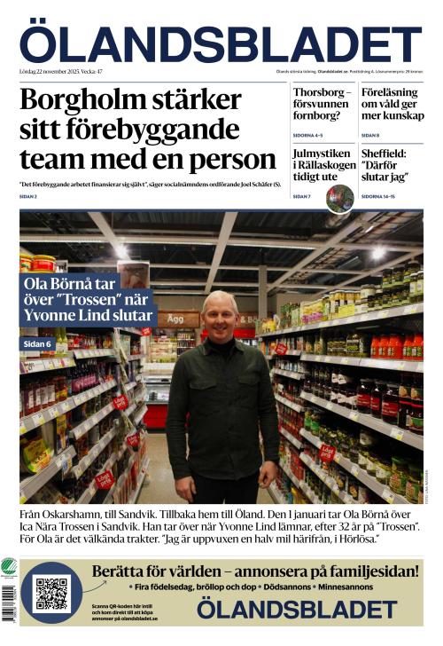Ölandsbladet 22.11.2025
