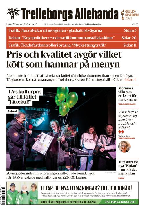 Trelleborgs Allehanda 22.11.2025