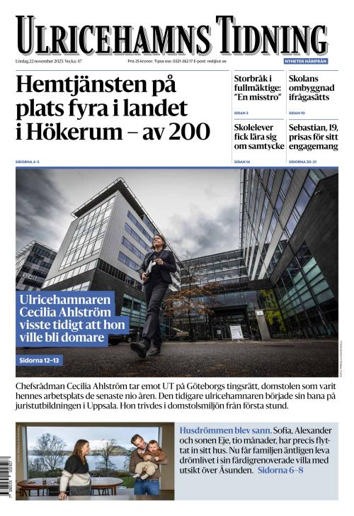Ulricehamns Tidning 22.11.2025