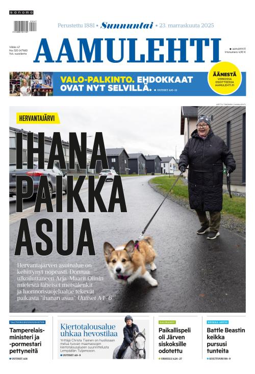Aamulehti 23.11.2025
