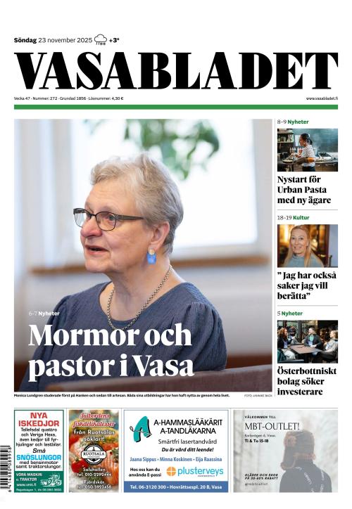 Vasabladet 23.11.2025