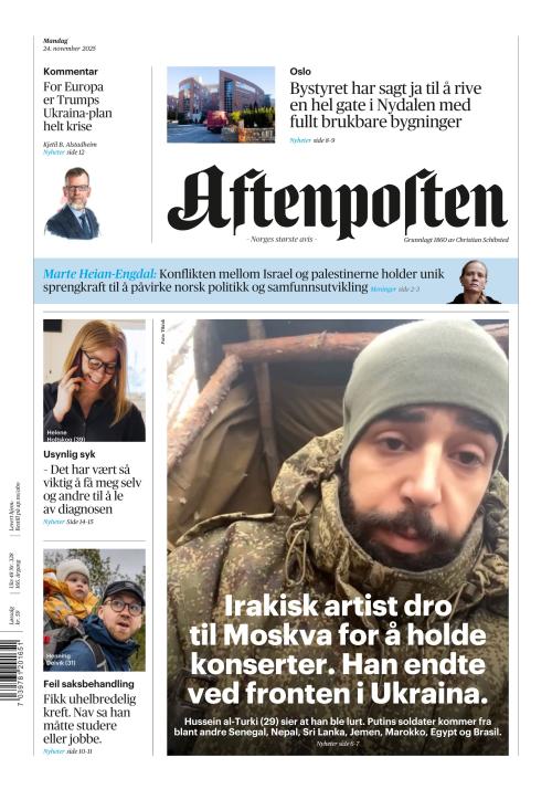 Aftenposten 24.11.2025