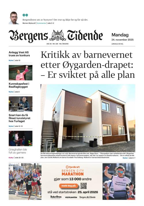 Bergens Tidende (NO) 24.11.2025