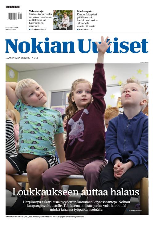 Nokian Uutiset 24.11.2025
