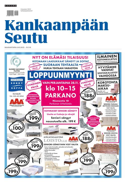Kankaanpään Seutu 24.11.2025