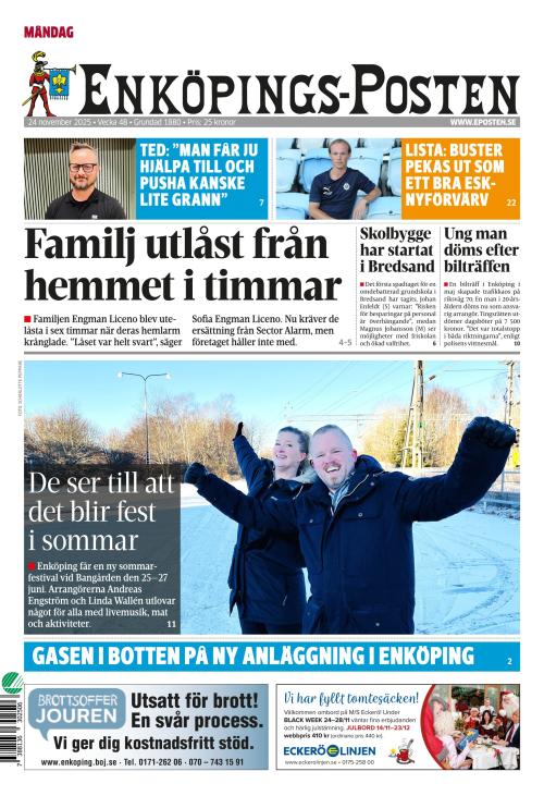 Enköpings-Posten 24.11.2025