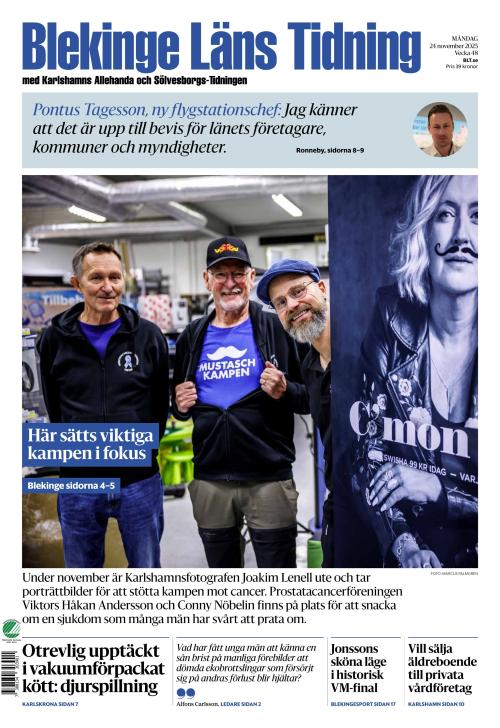 Blekinge Läns Tidning 24.11.2025