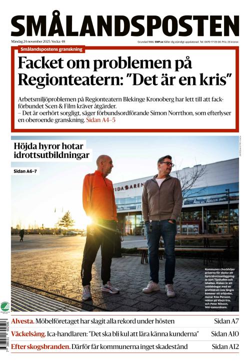 Smålandsposten 24.11.2025