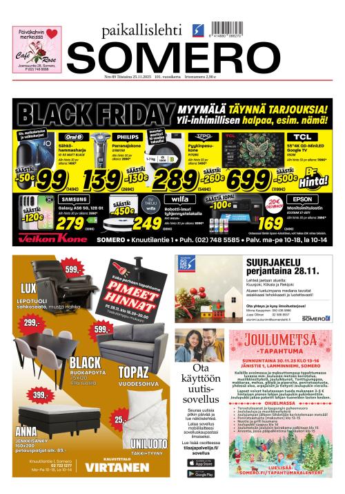 Paikallislehti Somero 25.11.2025