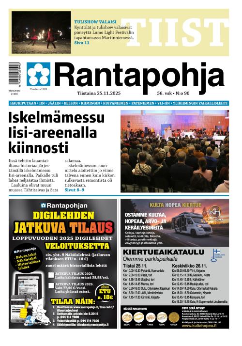 Rantapohja 25.11.2025
