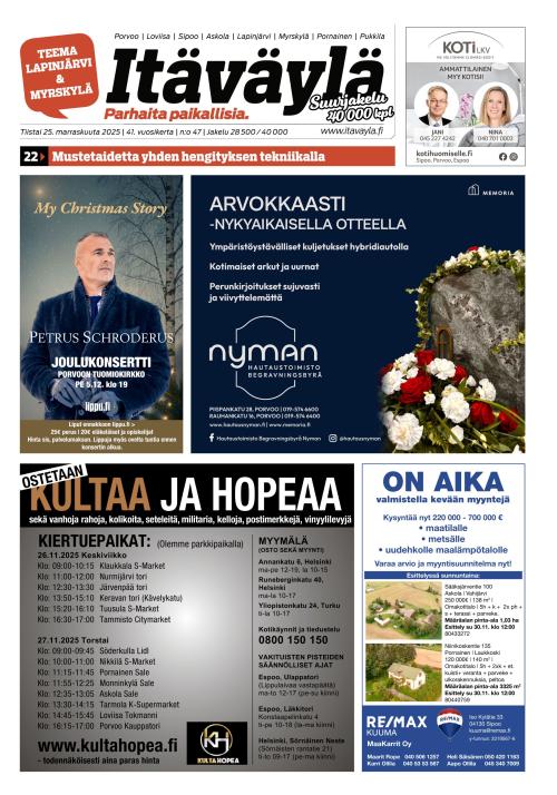 Itäväylä 25.11.2025