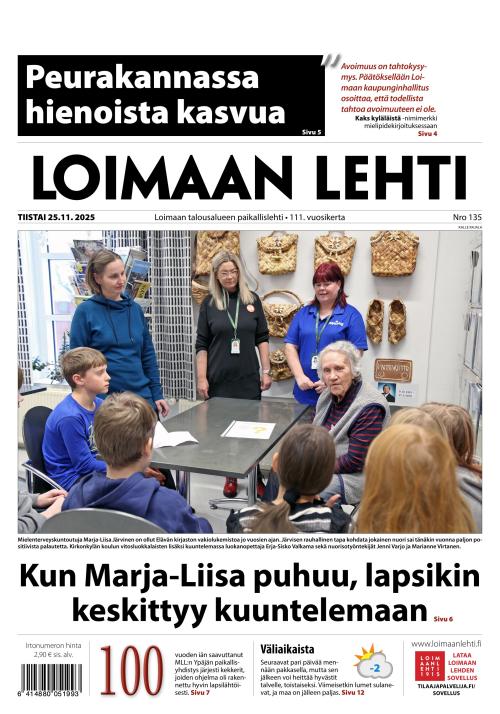 Loimaan Lehti 25.11.2025