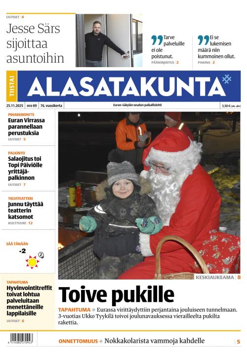 Alasatakunta 25.11.2025