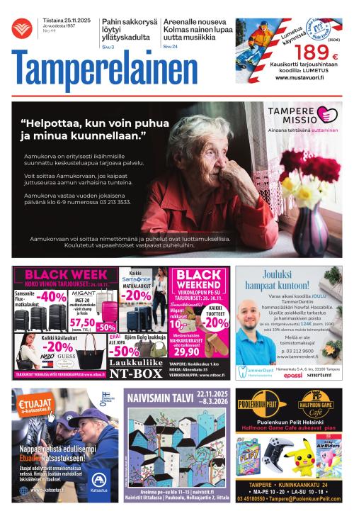 Tamperelainen 25.11.2025