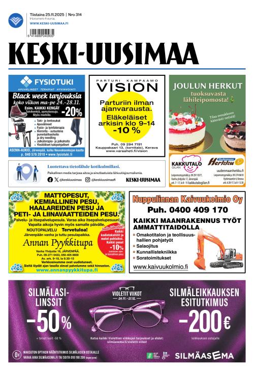 Keski-Uusimaa 25.11.2025